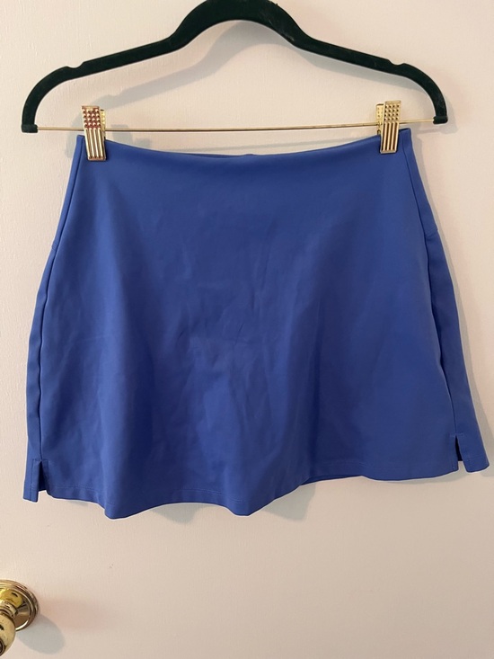 Outdoor Voices Dresses & Skirts - Outdoor Voices Blue Tennis Skirt Built in Shorts Pockets Medium Athletic